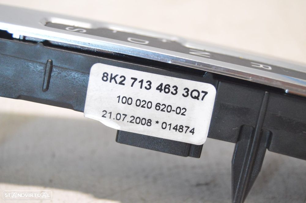 MODULO COMANDOS COMUTADOR CAIXA VELOCIDADES AUTOMATICA PAINEL CONTROL BOTÃO MANETE MULTIFUNÇÕES MUDANÇAS AUDI 8K27134633Q7 8K2713463 10002062002 100020620 014874 AUDI A5 8T3 8TA 3.0 TDI QUATTRO V6 245CV CDU CDUD A4 B8 4K - 4