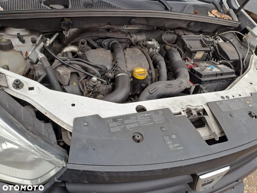 Dacia Dokker 1.5 DCi 90KM EURO5 silnik kompletny kod K9K612 K9K626 w aucie niski przebieg - 2