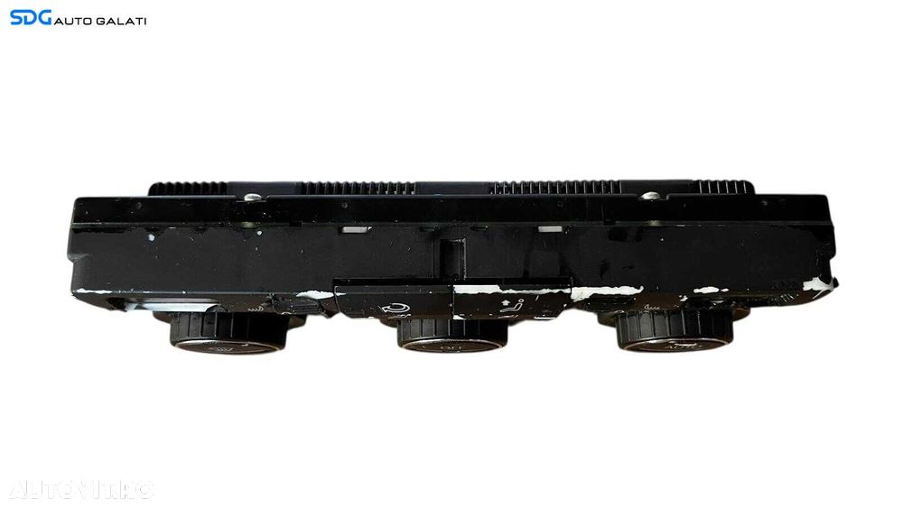 Panou Modul Unitate Comanda AC Aer Conditionat Clima Climatronic Dublu Dual Zone cu Incalzire in Scaun Scaune PENTRU PIESE Volkswagen Jetta 3 MK3 2005 - 2011 (Butoane Exfoliate Display Stricat) [LC0624] - 4