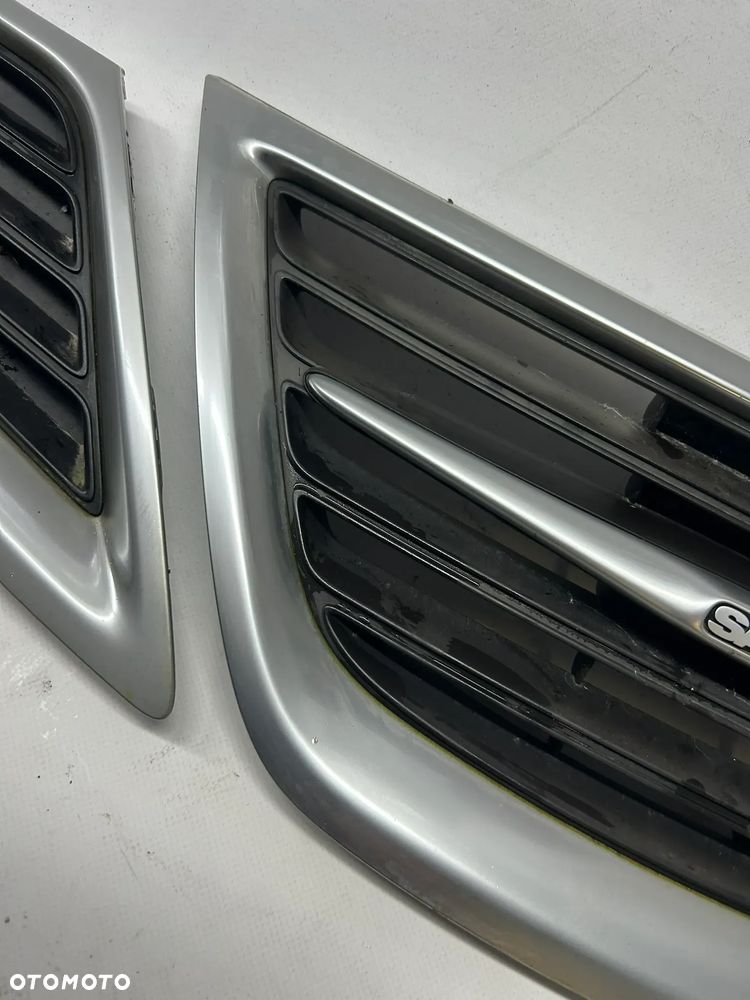 Saab 93 2008-2012 atrapa grill nerka zderzaka komplet - 3