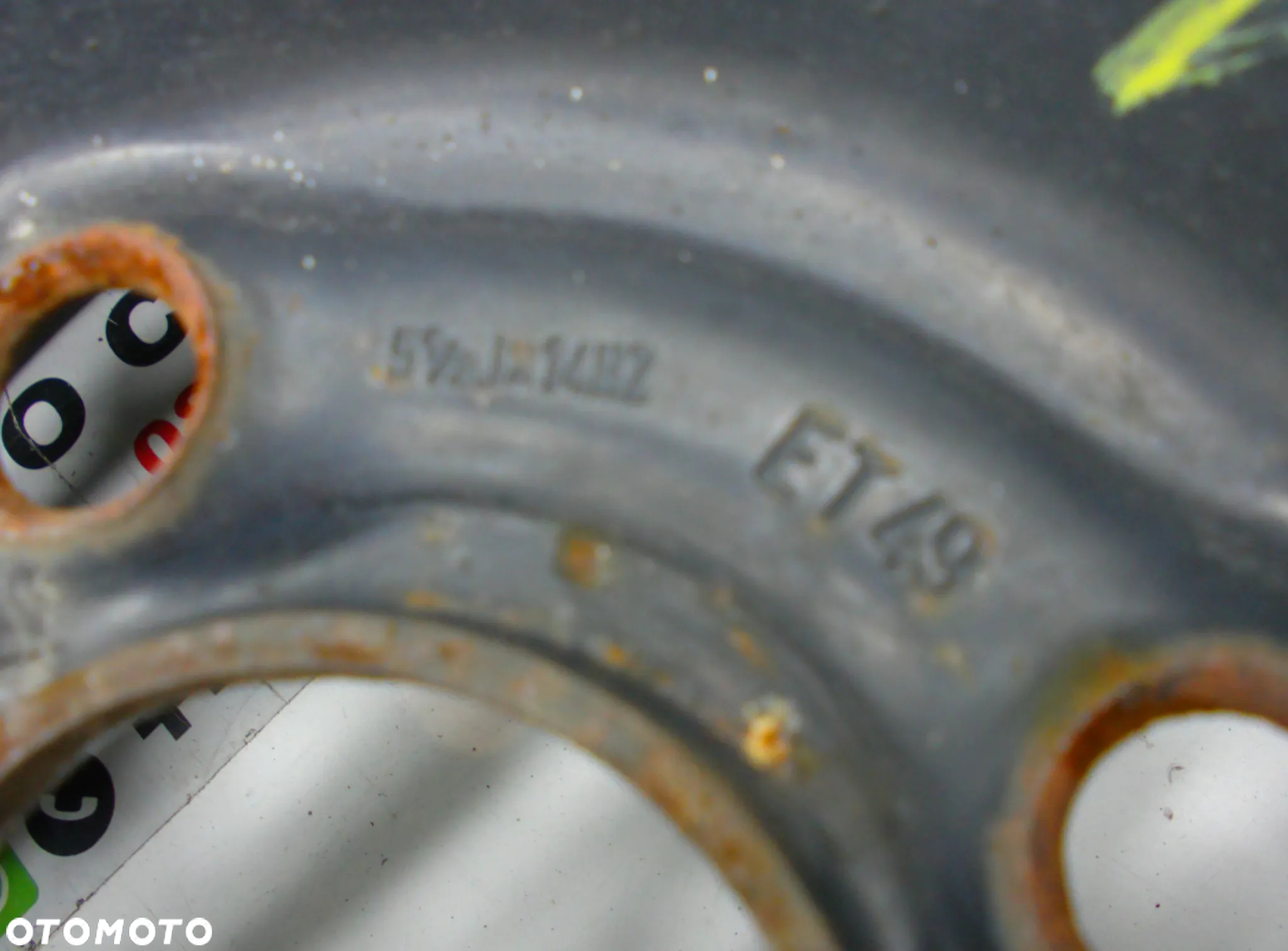 Felgi stalowe Opel 4x100 5.5Jx14 ET49 - 5