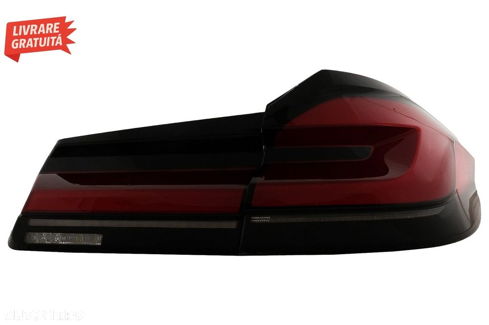 Stopuri Full LED BMW Seria 5 G30 Sedan (2017-2019) LCI Design LED Static- livrare gratuita - 3