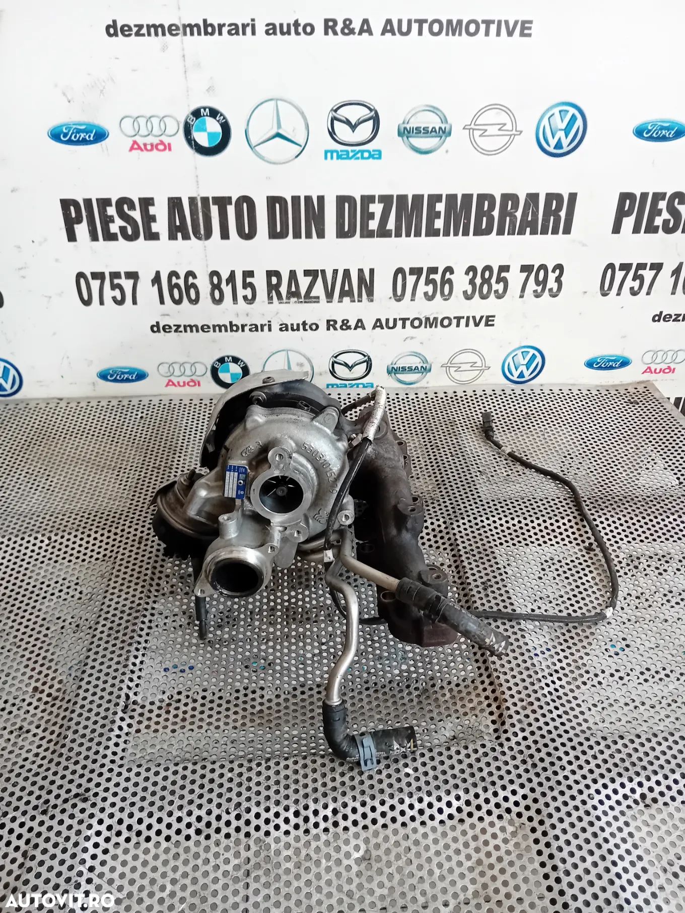 Turbo Turbina Audi A4 A5 A6 C7 Q3 Q5 2.0 Tdi 190 Cai Motor CNH Cod 04L253056C Cutie Automata NYU - 1