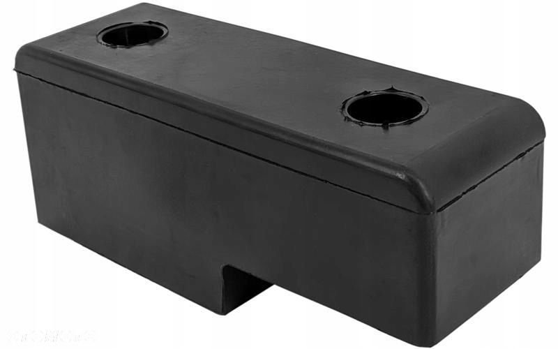 odbój odbojnik gumowy schwarztzmuller 250x90x100/70 2 otwory - 2