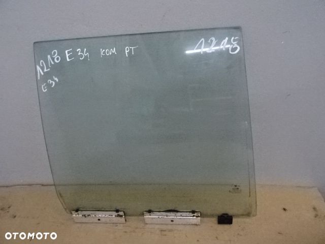 SZYBA DRZWI PRAWY TYŁ BMW E34 KOMBI NR1218 - 1