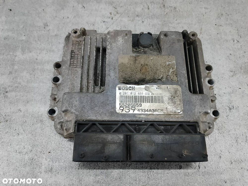 KOMPUTER, STEROWNIK ALFA ROMEO 159 55205659 0281012888 1.9 JTDM - 1