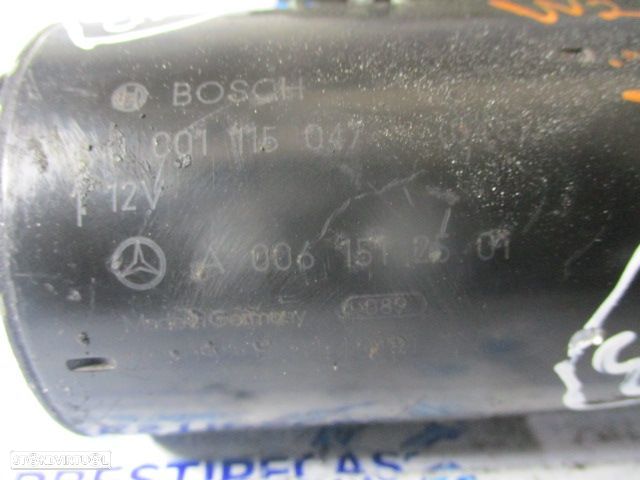 Motor De Arranque A0061512501  0001115047018 1005831515 MERCEDES W204 CLASSE C 2008 220CDI 170CV 4P CINZA - 6