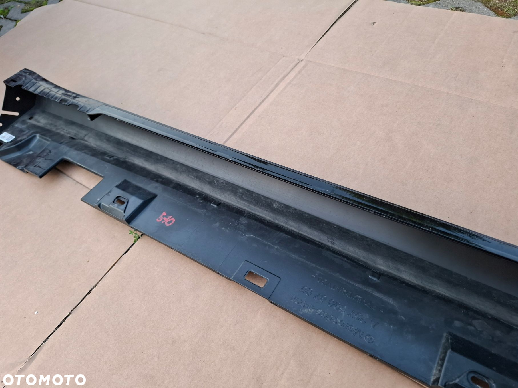 LISTWA PROGOWA MERCEDES CLS W257 257 ORYGINAŁ - 9