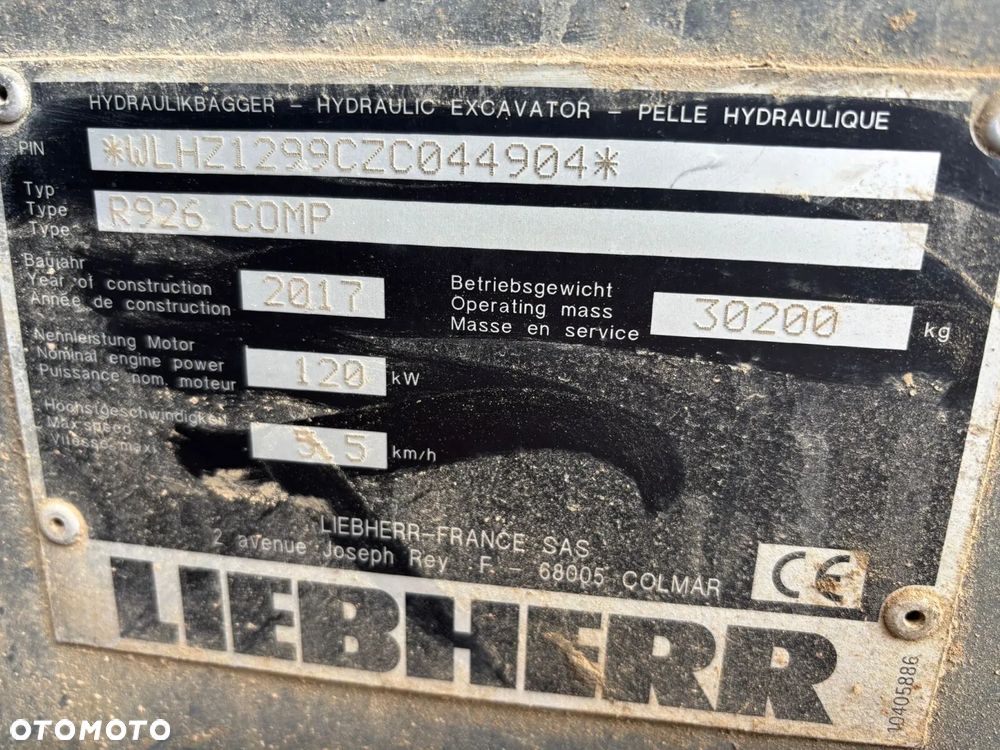 Liebherr R926 COMPACT - 5
