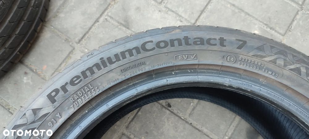 OPONY 225/45R17 Y CONTINENTAL PREMIUM CONTACT 7 (EV) (0923) 7mm ZDARTA STOPA 2 SZTUKI PARA - 5