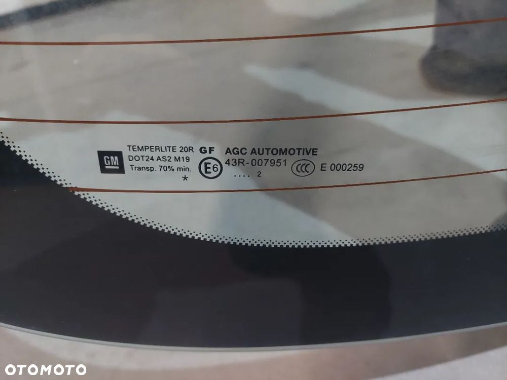 Szyba Opel Insignia H-B tył 2012 r. - 3
