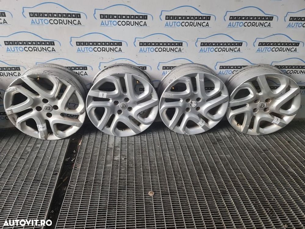 Jante aliaj Renault Captur 2013 - 2017 (1348) R17 R17 4*100 Nu se vede codul - 1