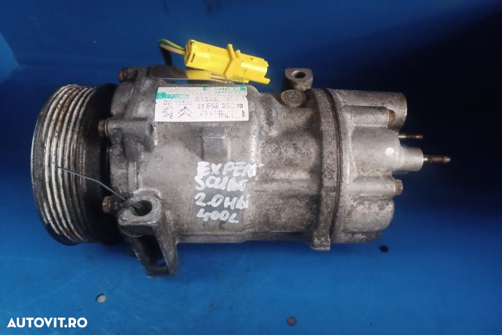 Compresor AC 9655229080 Fiat Scudo 2 [2007 - 2016] Minivan 2.0 MultiJ - 12