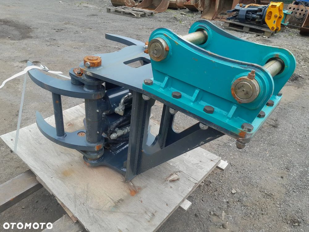 Hydrauliczna głowica ścinkowa 2 siłowniki nożyce do drzew chwytak do koparki - 2