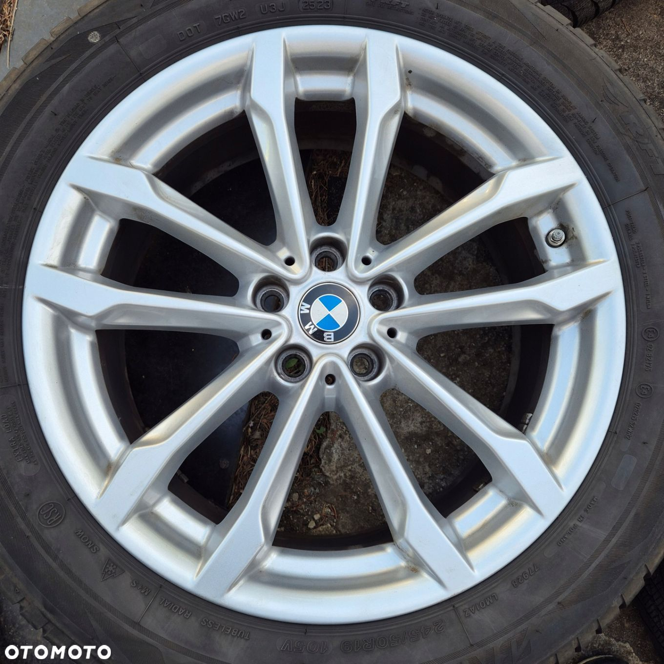 ZIMA KOŁA 19 ORYGINAŁ BMW X3 G01 X4 G02 245/50 R19 OPONY 2023r - 4
