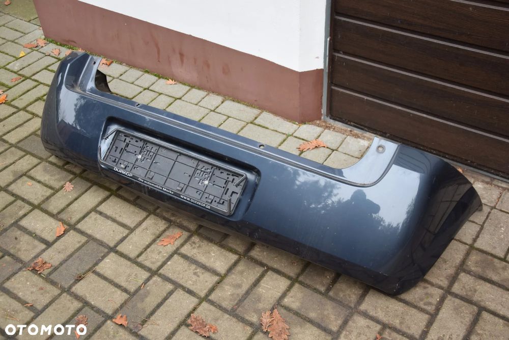 Opel Meriva A Zderzak tył tylny Z168 ciemny szary ładny - 10