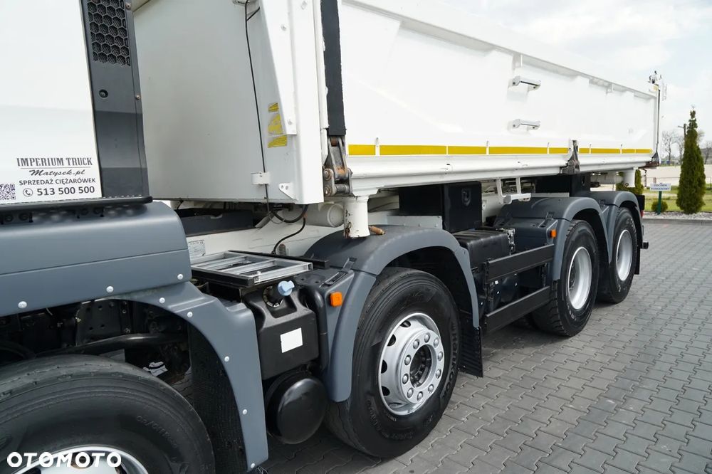 MAN TGS 35.400 / 8X4 / WYWROTKA 2 STR / HYDROBURTA / BORDMATIC / AUTOMAT / EURO 5 EEV - 17