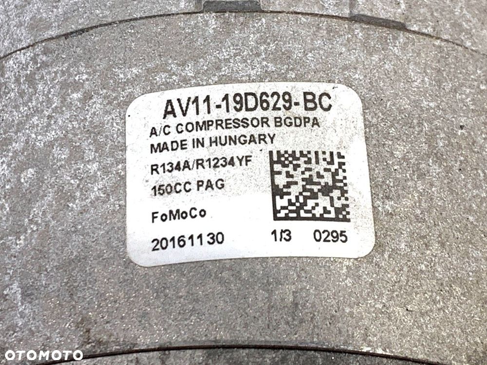 SPRĘŻARKA KLIMATYZACJI  FORD FIESTA VI (CB1, CCN) 2008 - 2022 1.25 44 kW [60 KM] benzyna 2008 - - 4