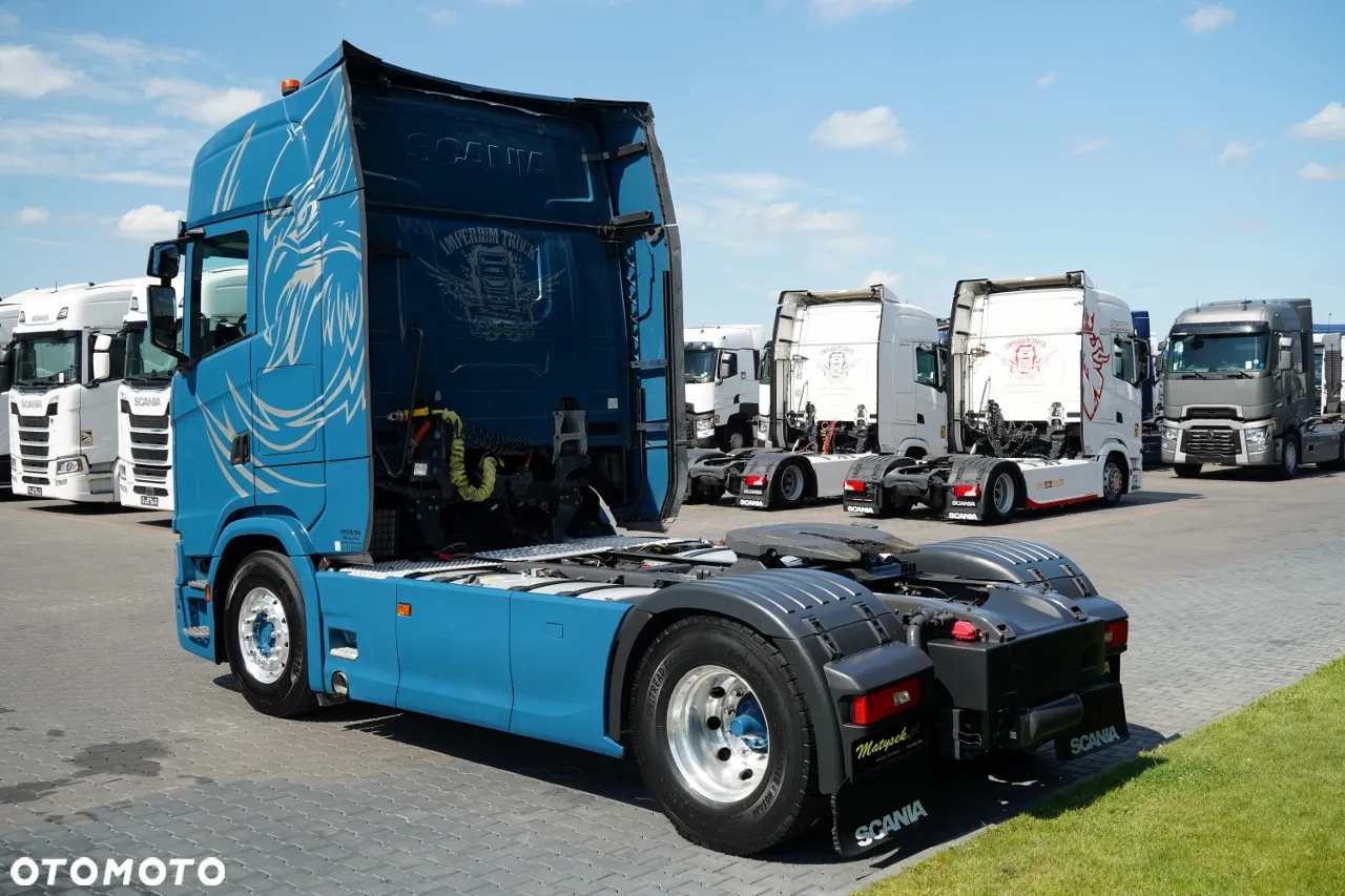 Scania S 500 / RETARDER / KLIMA POSTOJOWA / CAŁA NA PODUSZKACH  / OPONY 100% / ALUFELGI / BOGATE WYPOSAŻENIE / SPROWADZONA / PO KONTRAKCIE SERWISOWYM - 7