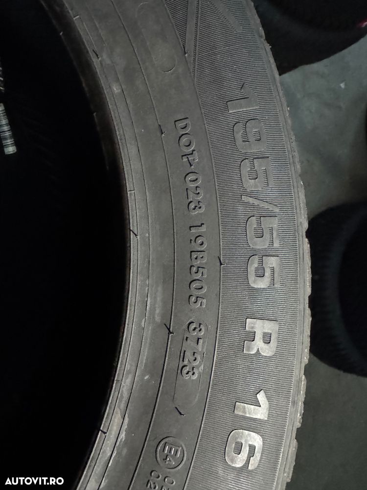 Vând 4 anvelope 195/55/16 vredestein de iarnă noi - 5