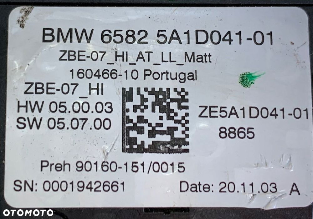 KONTROLER POKRĘTŁO IDRIVE BMW G30 G31 G32 G01 G02 5A1D041 - 16