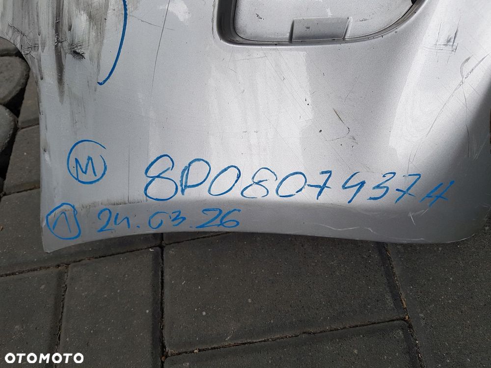 audi a3 08-12 zderzak przód 8p0807437h - 10