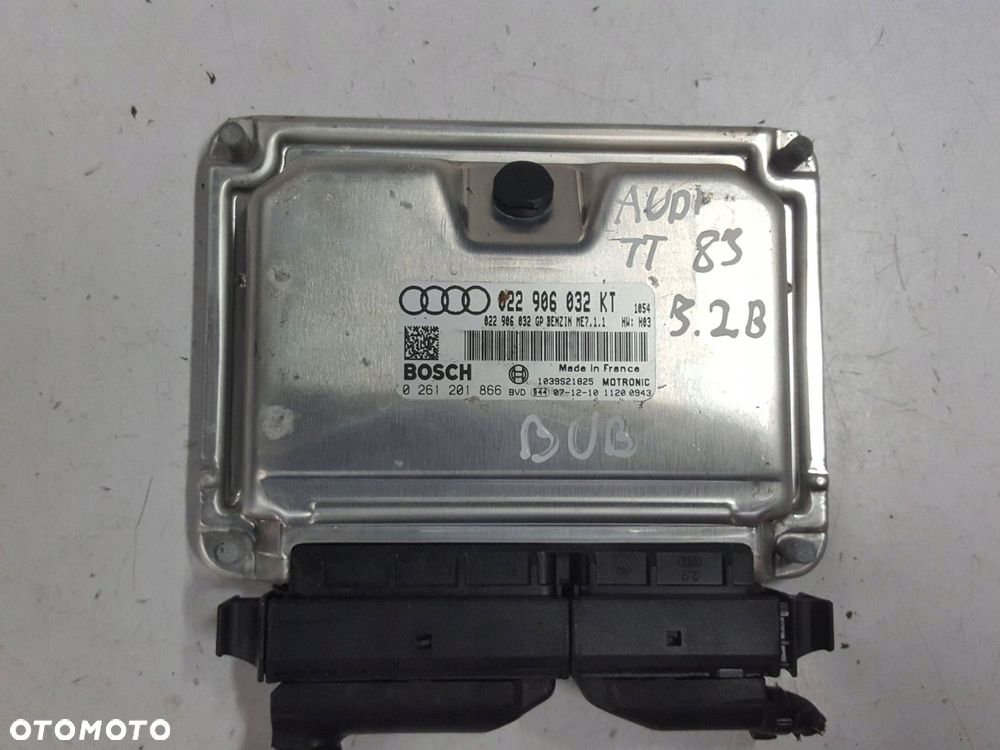 AUDI TT 8J 06-12r 3.2 TFSI BUB KOMPUTER STEROWNIK SILNIKA 022906032KT