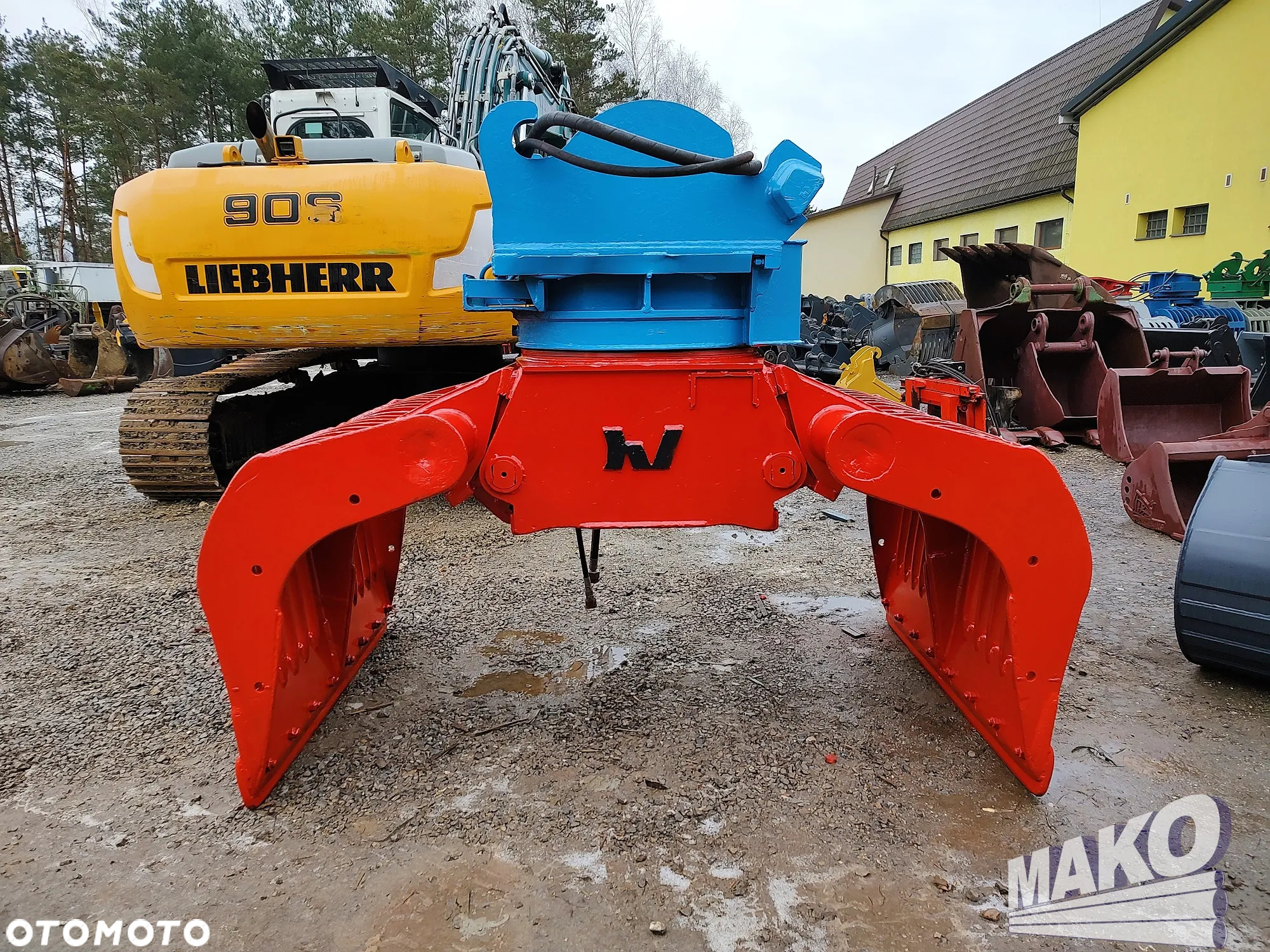 Chwytak sortujący wyburzeniowy Verachtert VRG-40 CW45 2170kg - 2