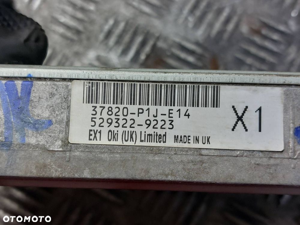 ZESTAW STARTOWY STEROWNIK STACYJKA HONDA CIVIC VI 1.4 16V 37820-P1J-E14 - 3