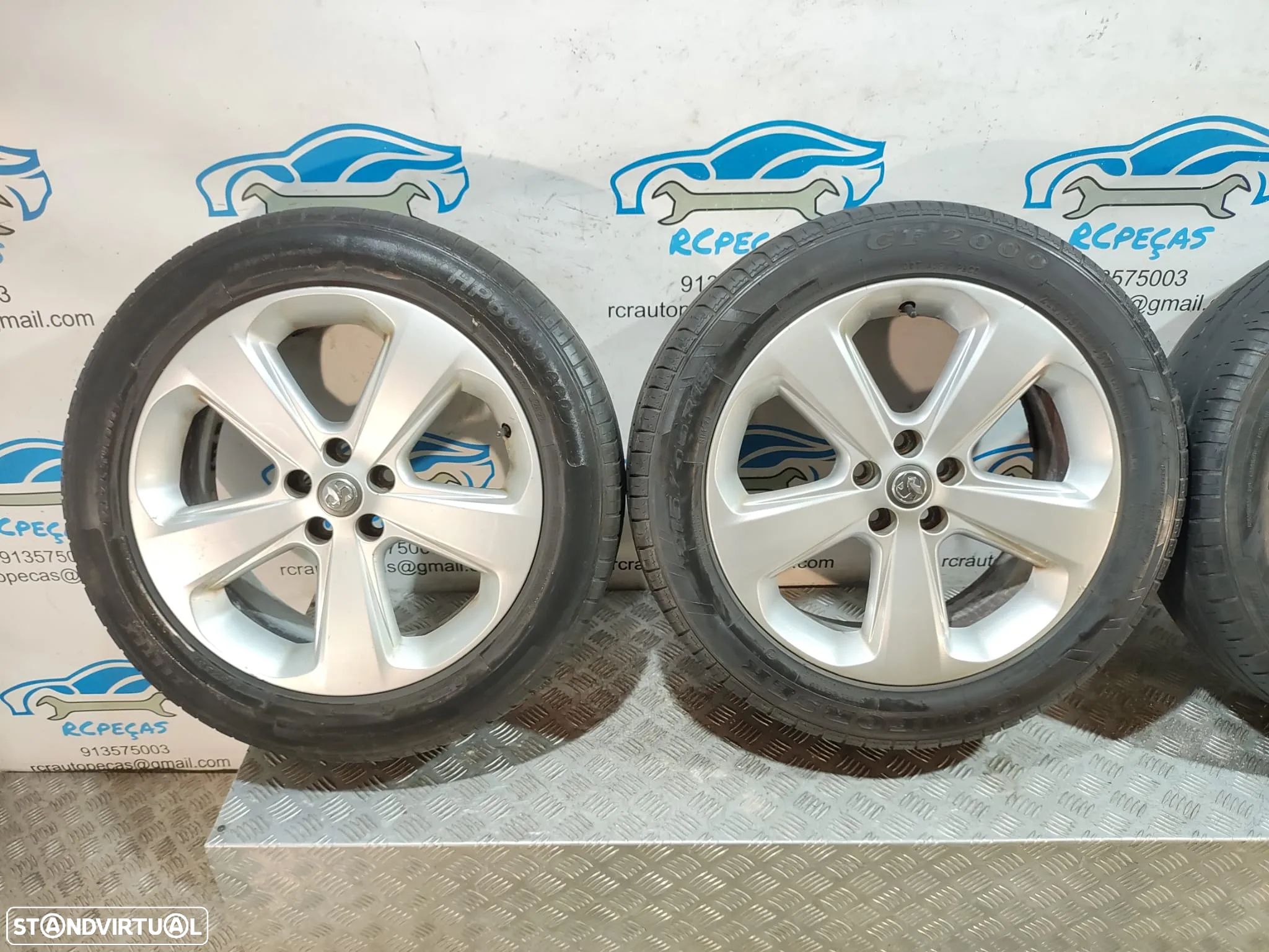 Jantes 18 Polegadas Originais Opel - 5x105 - 95181597 - Mokka Crossland Grandland - 5