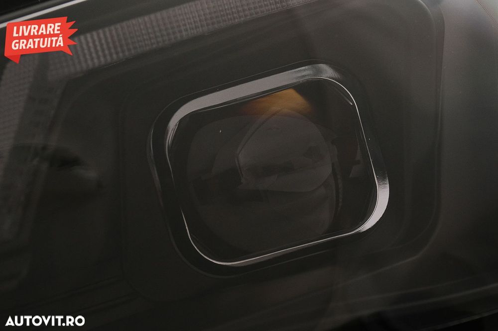Faruri LED DRL Audi A4 B8.5 Facelift (2012-2015) Negru Semnal Dinamic- livrare gratuita - 15