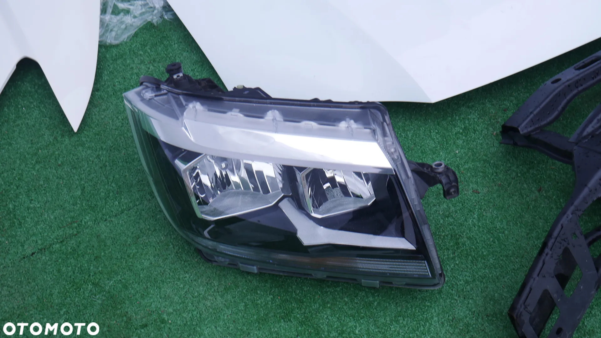 VW CRAFTER II 2 ZDERZAK GRILL MASKA LAMPY PAS PRZEDNI BŁOTNIKI - 12