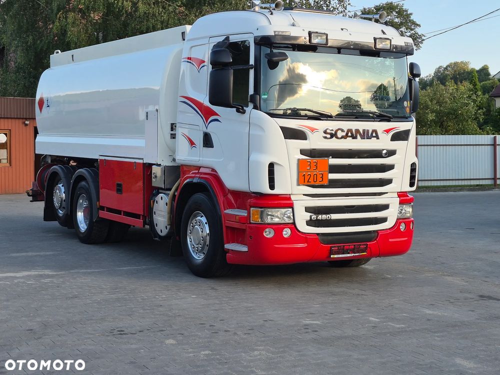 Scania PIĘKNA LALECZKA AUTOCYSTERNA SCANIA G 480 FUL ADR . AT FL . !!! Rezerwacja !!! - 10