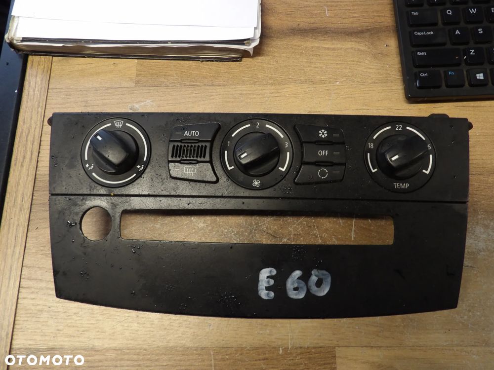 BMW - E60,E61 - PANEL KLIMATYZACJI - BASIS - 6988503  7906437 - 1