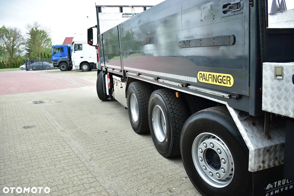 MAN TGS 35.480 Tridem 8x4 /Skrzynia 7.20m./ Palfinger PK 34002 SH/ Wciągarka/ 8 Segmentów/ 22m. / 5 i 6 Funcja/ Rotator/ Pilot/  Manual/ Euro 5/ Autokran/ Ladekran/ Kran/ HDS/ Seilwinde / Sprowadzony ! - 37
