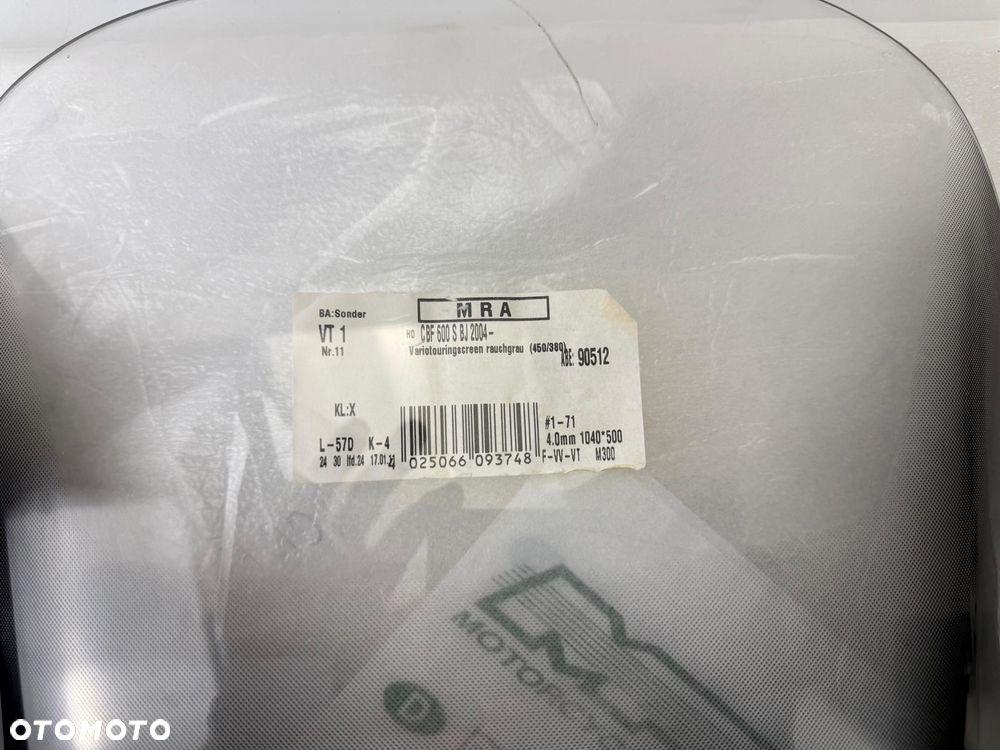 Szyba Honda CBF 600 PC38 2004-07 - 2