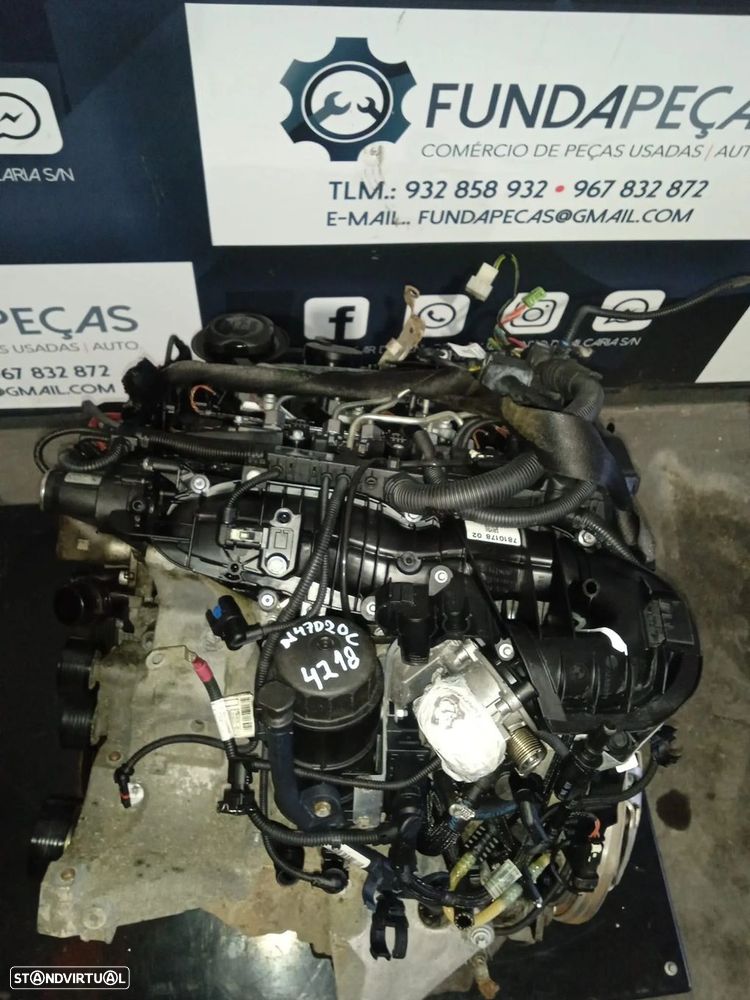 Motor Bmw 320D E90 2.0 177Cv Ref: N47D20C - 3