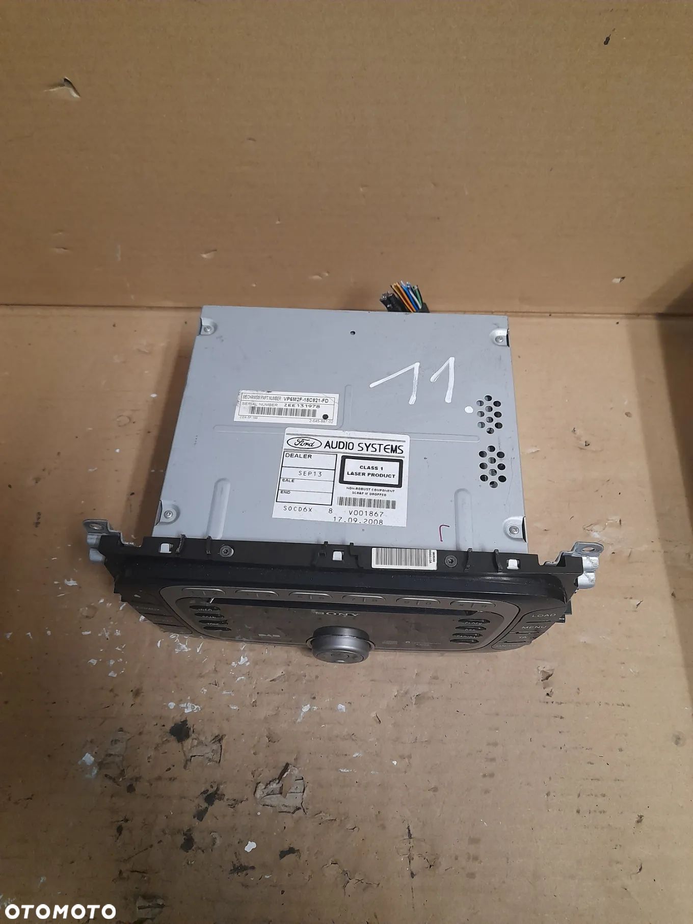 RADIO CD FORD S-MAX MONDEO VP6M2F-18C821-AG - 1