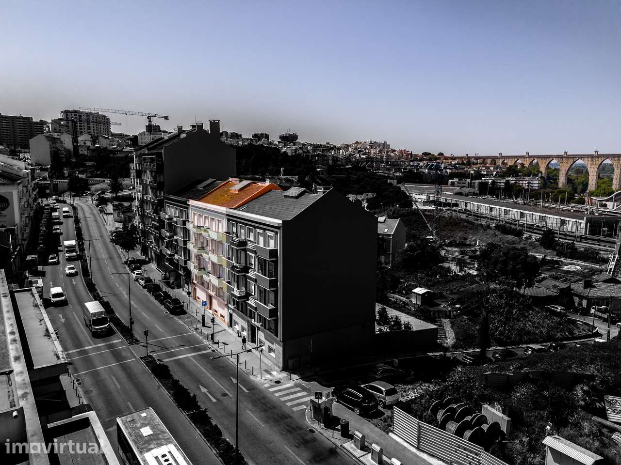T1 com Jardim e Terraço em Campolide - Grande imagem: 2/49