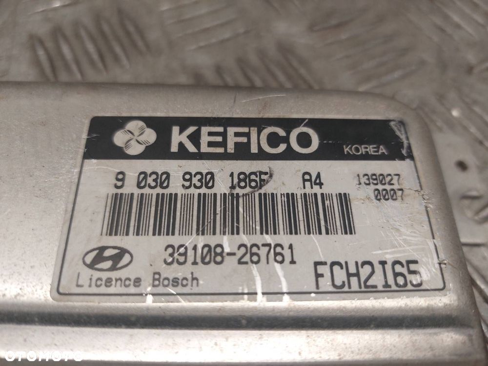 ZESTAW STARTOWY HYUNDAI MATRIX I 1.6 16V 3910826761 - 3