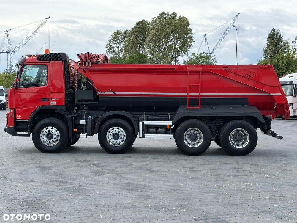 Volvo VOLVO FMX 380 / 8x4 / 13LITROWY SILNIK / EURO 5 / WYWROTKA TYLNOZSYPOWA / KAMERA COFANIA / SERWISOWANA / SPROWADZONA - 21