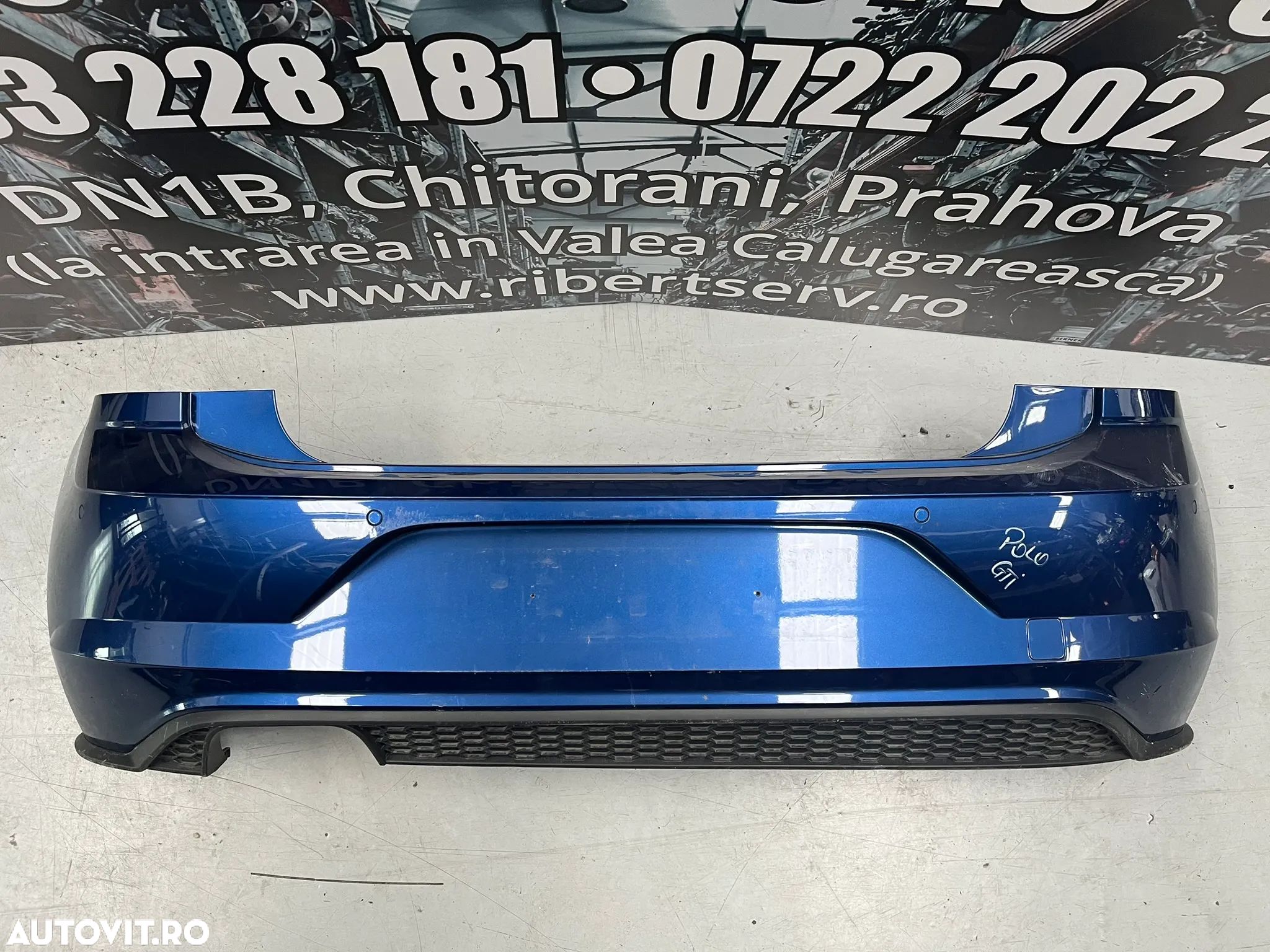 BARA SPATE VW POLO 6 GTI 2G 2017 - ALBASTRU 2G6807421 - 1