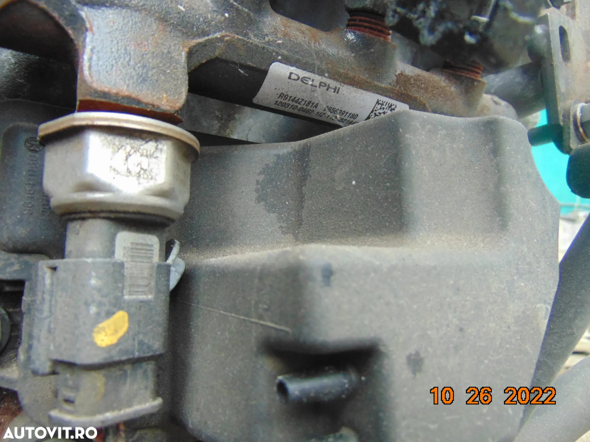 Rampa injectoare peugeot 508 2.0 euro 5 Citroen c4 c5 peugeot 807 407 euro 4 - 2