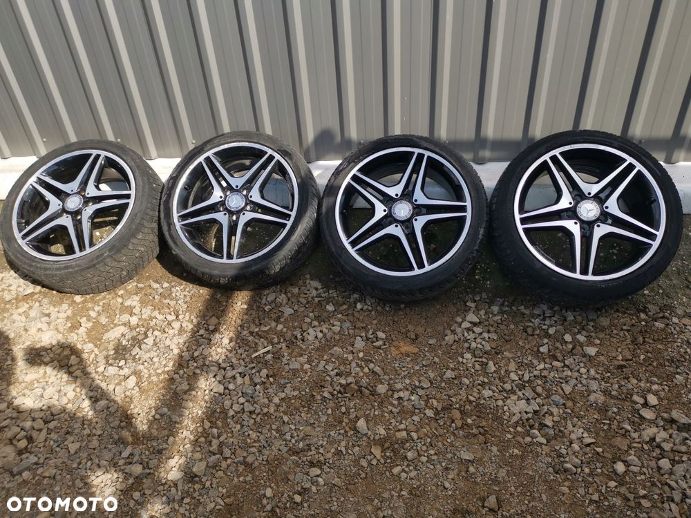 koła felgi aluminiowe mercedes-benz oe a1764010302 7.5" x 18" 5x112 et 52 - 1