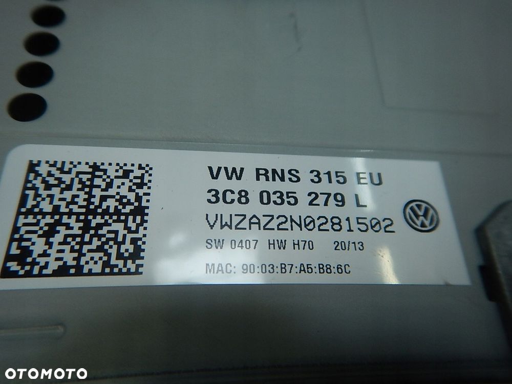 radio navigacja vw passat b7 3c8035279l - 9