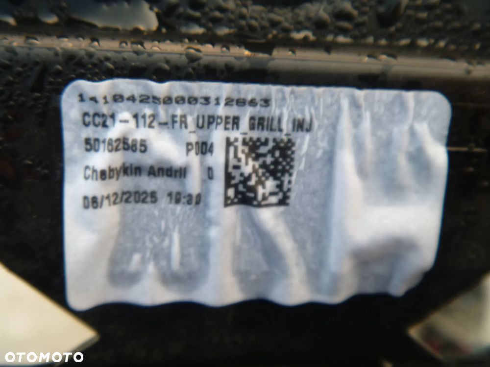 CITROEN C3 IV E C3 2024-ZDERZAK PRZEDNI ATRAPA ORYGINAŁ - 14