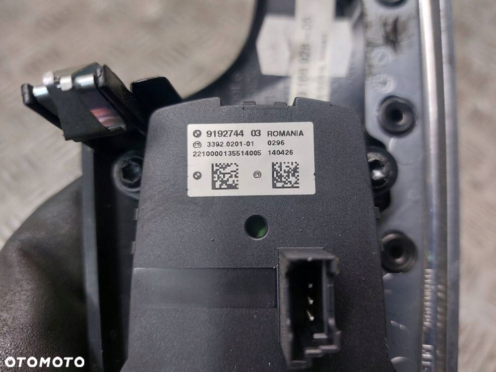 PRZEŁĄCZNIK ŚWIATEŁ  BMW F10 520d 9192744 9166928 - 3