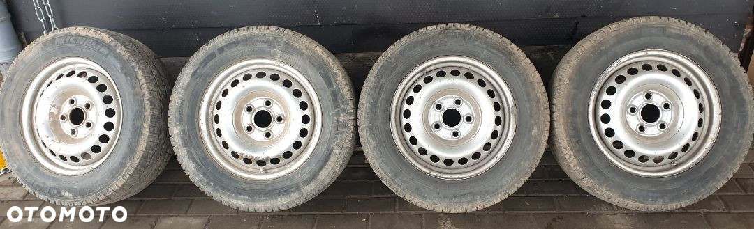KOŁA KOMPLETNE OPONY FELGI STALOWE 7H0601027D  Michelin 215/65 R16C ET51 VW T5 DOKA - 3