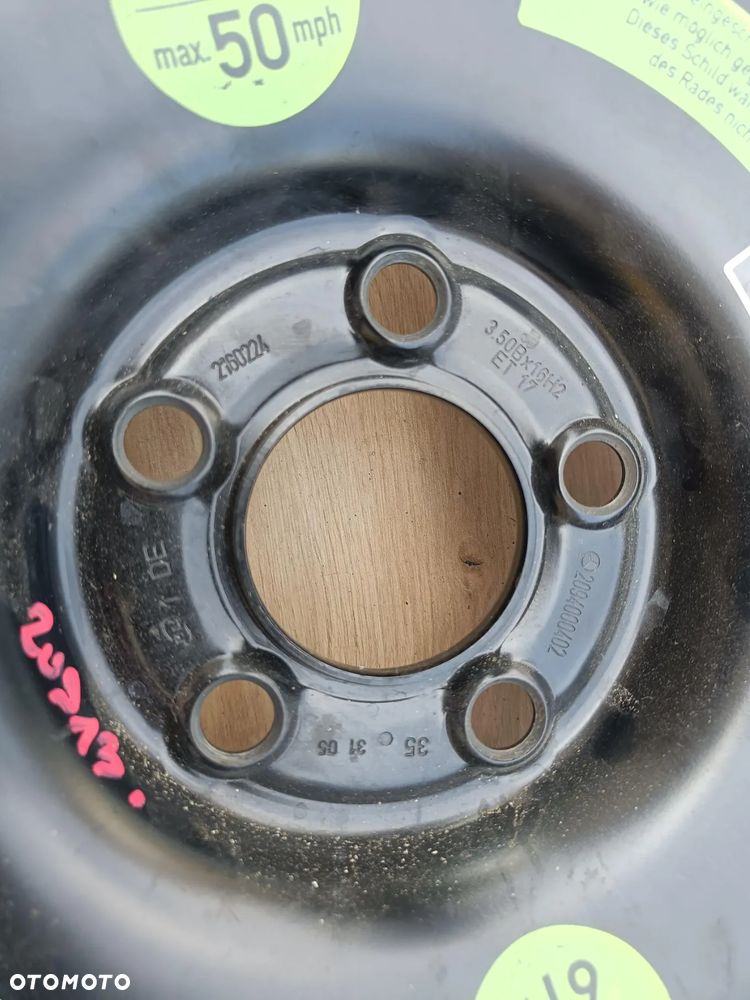 MERCEDES W209 CLK KOŁO DOJAZDOWE DOJAZDÓWKA - 3