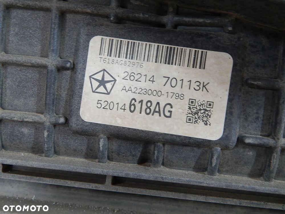 Pas przedni wzmocnienie chłodnice 2.0 2.2 Mjet Jeep Cherokee KL V 13-18  Łuków części - 6